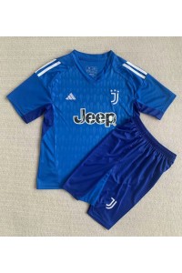 Juventus Doelman Babytruitje Thuis tenue Kind 2022-23 Korte Mouw (+ Korte broeken)